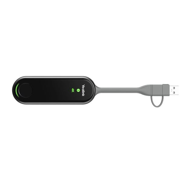 Yealink WPP30 Wireless Presentation Pod | One-click, Trouble-free Presentations, Plug & Play, Hardware Encoding, 4K UHD, Wifi 16 High-speed Chip Yealink WPP30 Wireless Presentation Pod | One-click, Trouble-free Presentations, Plug & Play, Hardware Encoding, 4K UHD, Wifi 16 High-speed Chip